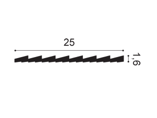 Orac wandpaneel WX204-260 (doos 6 st)
