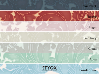 Little Greene Tulip - Blue Black