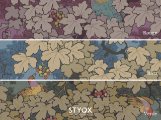 Little Greene Vine - Bleu