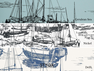 Little Greene Zingara - Delft