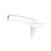 Orac flexibele kroonlijst C215F