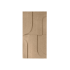Maeven Art akoestische 3D panelen Maya I - Sand (set van 2)