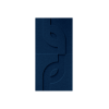 Maeven Art akoestische 3D panelen Maya V - Navy Blue (set van 2)