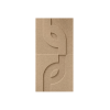 Maeven Art akoestische 3D panelen Maya V - Sand (set van 2)