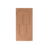 Maeven Art akoestische 3D panelen Maya VII - Cognac (set van 2)