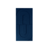 Maeven Art akoestische 3D panelen Maya VII - Navy Blue (set van 2)