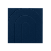 Maeven Art akoestisch paneel Maya VII - Navy Blue