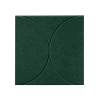 Maeven Art akoestisch paneel Sadé I - Deep Green