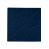 Maeven Art akoestisch paneel Sadé VI - Navy Blue