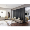 XL Roomdivider as zwart