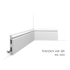 Orac vloerplint SX118 RAL9003