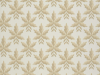 Clutterbuck - Hessian behang van Little Greene met licht bruine bladeren als patroon