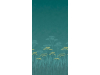 Patroon Achillea - Aurora behang van Little Greene 156x325 cm