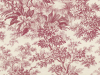 Little Greene Stag Toile - Burgundy