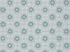 Blauw bloemen behang met jaren 70 uitstraling Ditsy Block - Bone China Blue