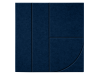 Maeven Art akoestisch paneel Sadé VIII - Navy Blue