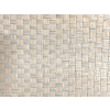 Catchii weave behang Ruitpatroon Grijs Beige - W018