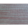 Catchii weave behang Gray Lines met Bordeaux - W027