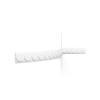 Orac flexibele wandlijst P9905F