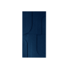 Maeven Art akoestische 3D panelen Maya I - Navy Blue (set van 2)
