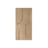 Maeven Art akoestische 3D panelen Maya I - Sand (set van 2)