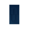 Maeven Art akoestische 3D panelen Maya IV - Navy Blue (set van 2)