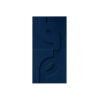Maeven Art akoestische 3D panelen Maya V - Navy Blue (set van 2)