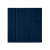 Maeven Art akoestisch paneel Sadé VIII - Navy Blue