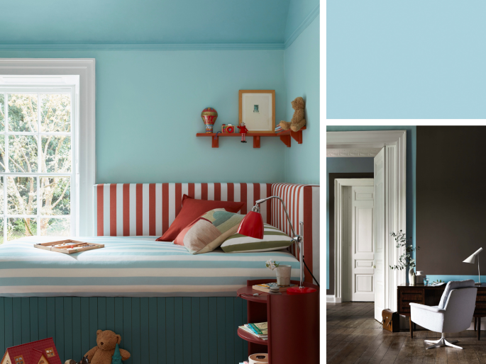 Little Greene Intelligent Floor Paint - Sky Blue 103