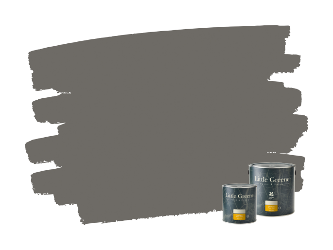 Little Greene Intelligent Floor Paint - Dark Lead Colour 118
