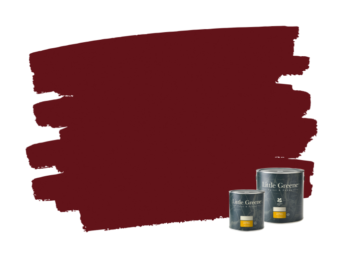 Little Greene Intelligent Floor Paint - Baked Cherry 14