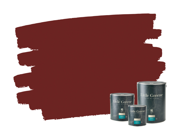 Little Greene Bronze Red 15 Intelligent Satin