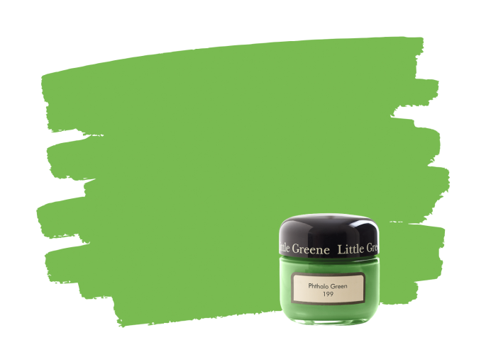 Little Greene Phthalo Green 199 samplepotje
