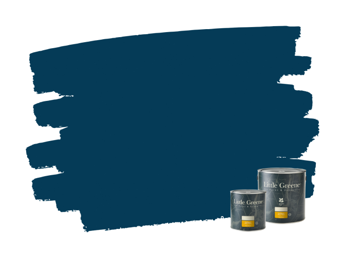 Little Greene Intelligent Floor Paint - Deep Space Blue 207
