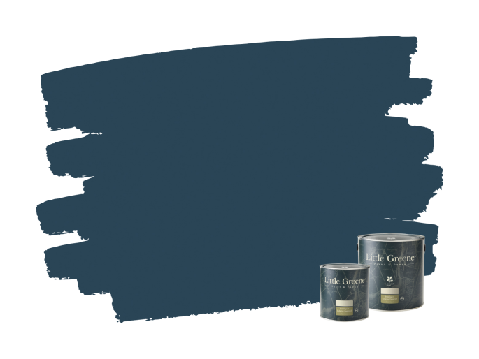 Little Greene Intelligent Exterior Eggshell - Royal Navy 257