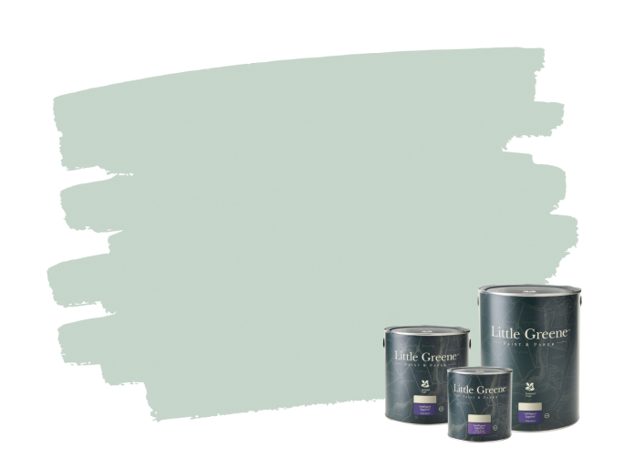 Little Greene Aquamarine Mid 284 Intelligent Eggshell