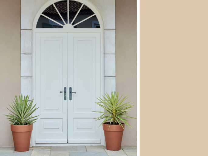 Little Greene - Hammock 38 op de buitenmuur