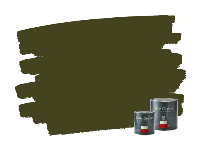 Little Greene Intelligent Gloss - Olive Colour 72