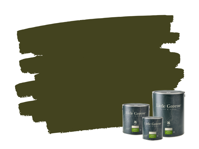 Little Greene Olive Colour 72 Intelligent Matt Emulsion