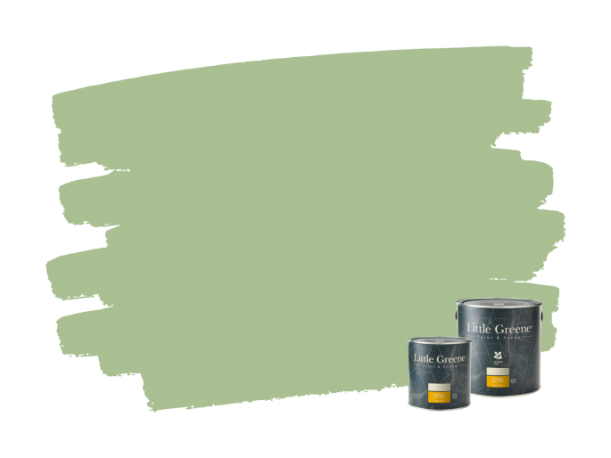 Little Greene Intelligent Floor Paint - Pea Green 91