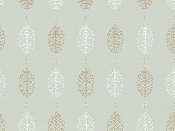 Little Greene behang Cones - Daybreak