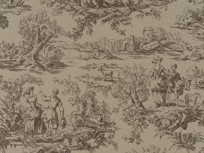 Little Greene Lovers' Toile - Attic II