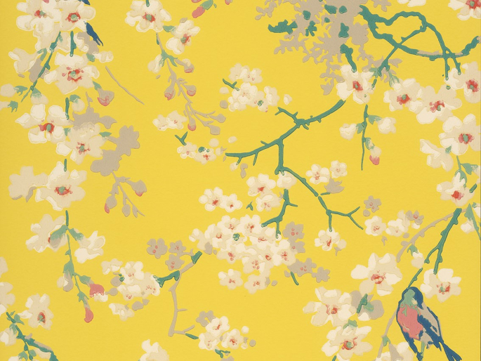 Little Greene Massingberd Blossom - Yellow