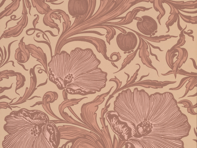 Little Greene Poppy Trail - Masquerade