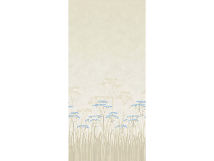 Patroon van Achillea - Dew behang Little Greene afmeting 156x325 cm