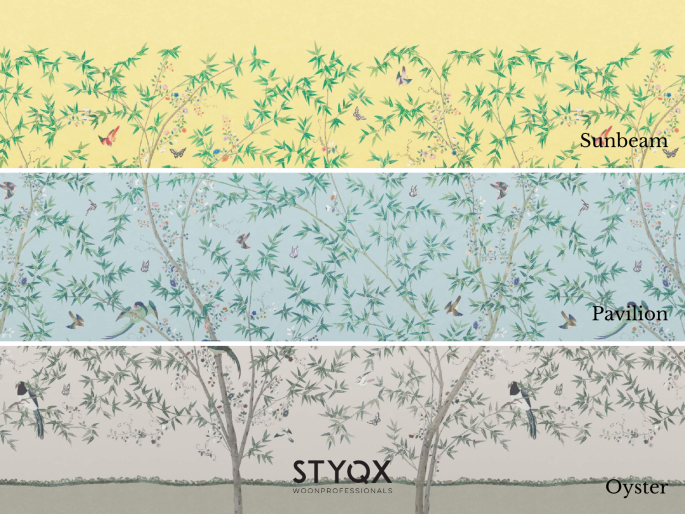 Little Greene Belton Scenic - Oyster