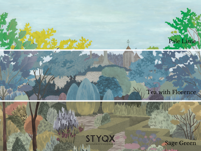 Little Greene Castle Garden - Tea With Florence