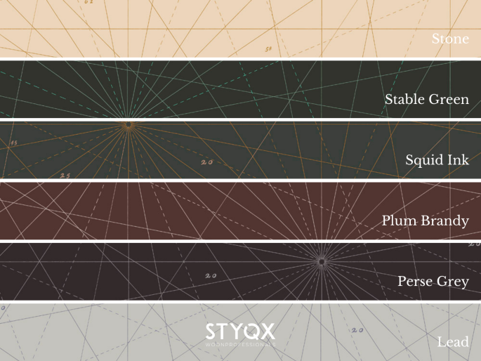 Paint & Paper Library Chart - Stable Green