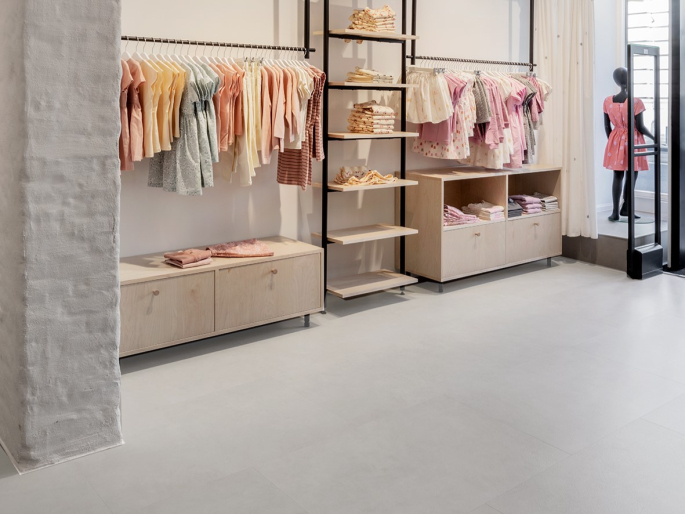 Floorify PVC Grote tegels Sea Salt F014
