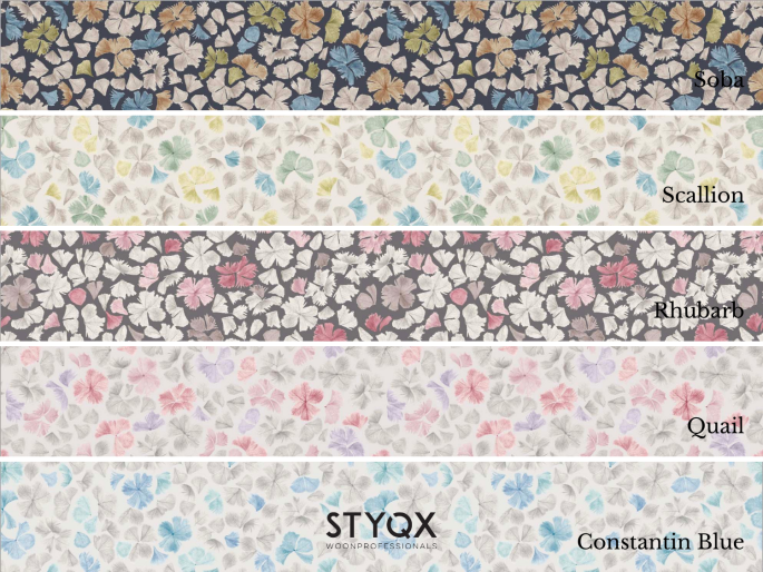 Paint & Paper Library Feather Flora - Constantin Blue